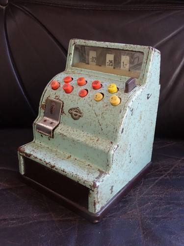 Ancien jouet caisse - jouet,